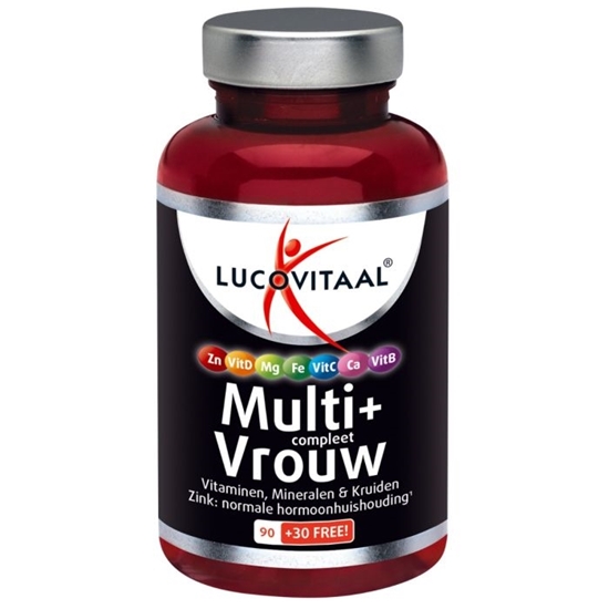 LUCOVITAAL MULTI COMPLEET VROUW 120 TABLETTEN